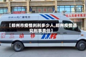 【郑州市疫情判刑多少人,郑州疫情追究刑事责任】
