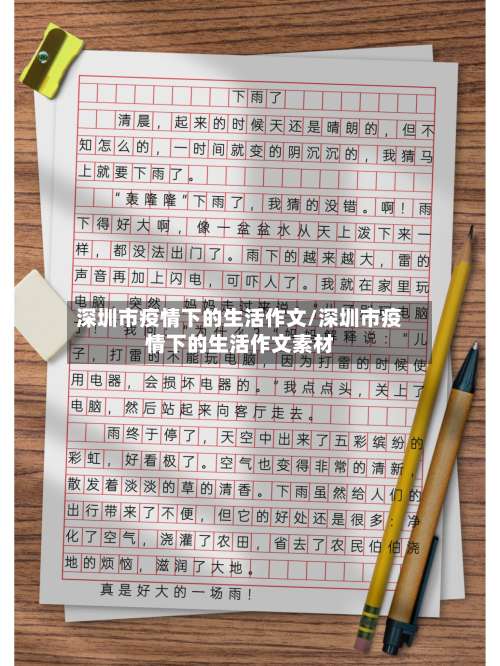 深圳市疫情下的生活作文/深圳市疫情下的生活作文素材-第2张图片